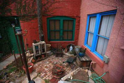 Bisbee resident's patio